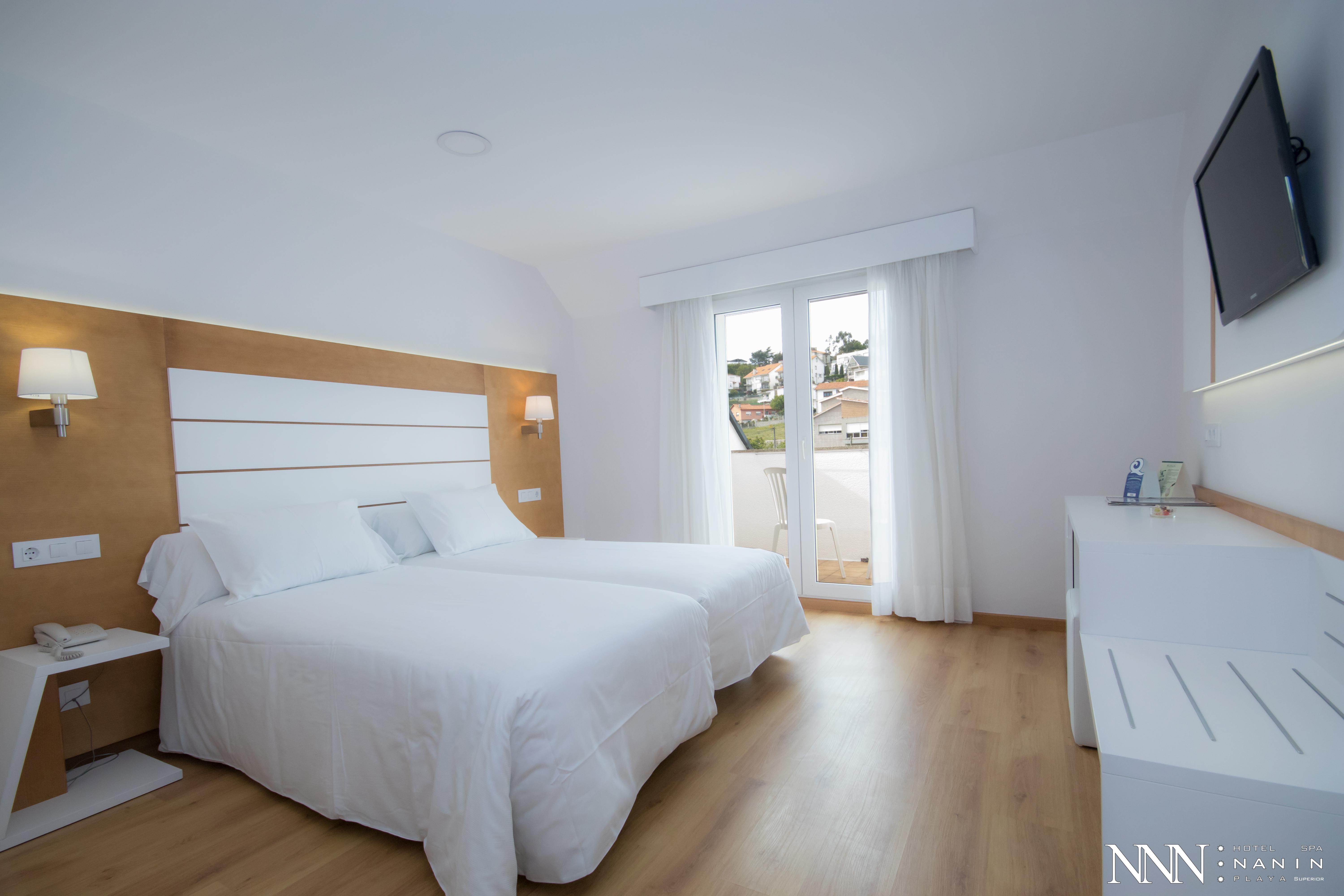 Hotel Spa Nanin Playa Sanxenxo Kültér fotó