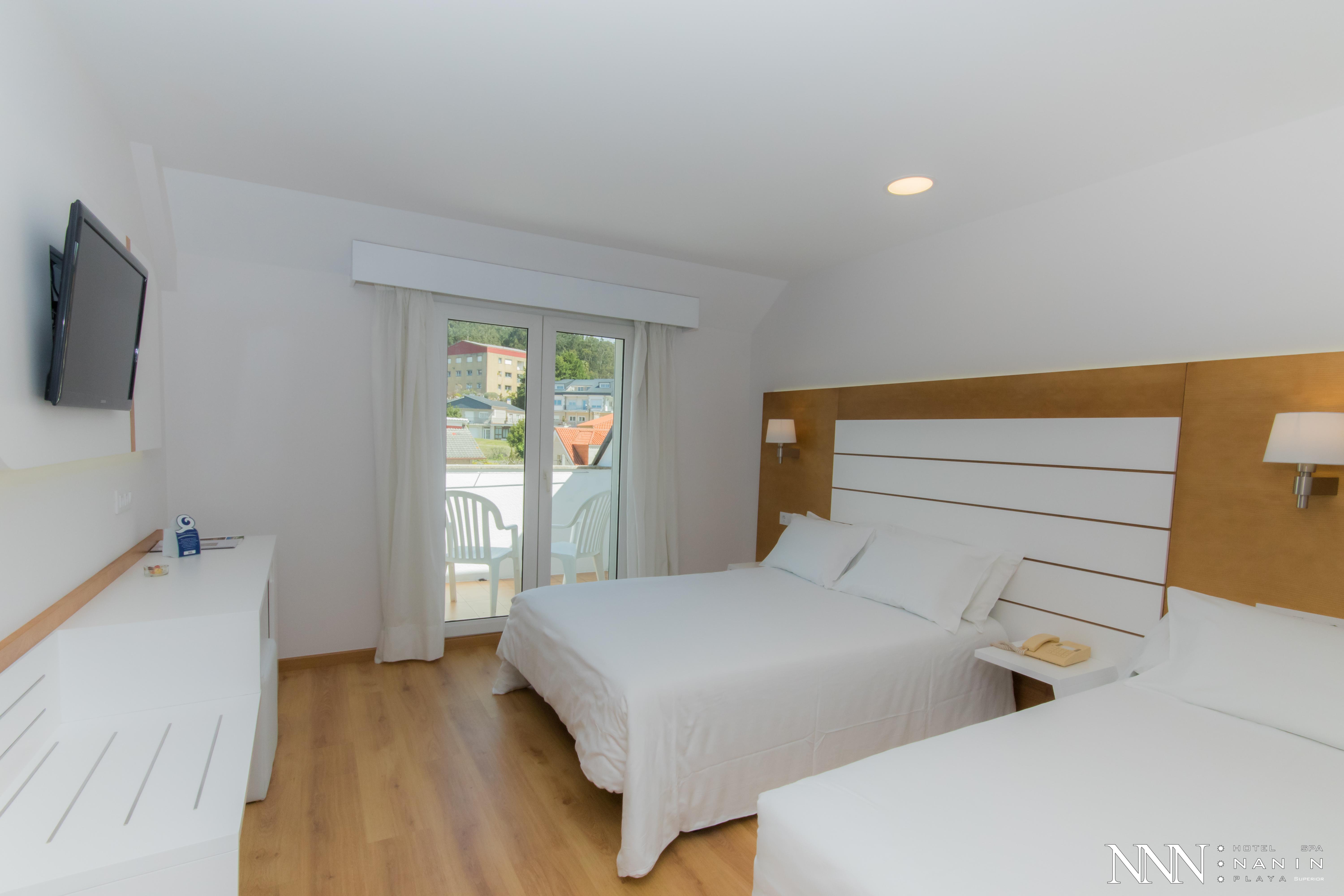Hotel Spa Nanin Playa Sanxenxo Kültér fotó