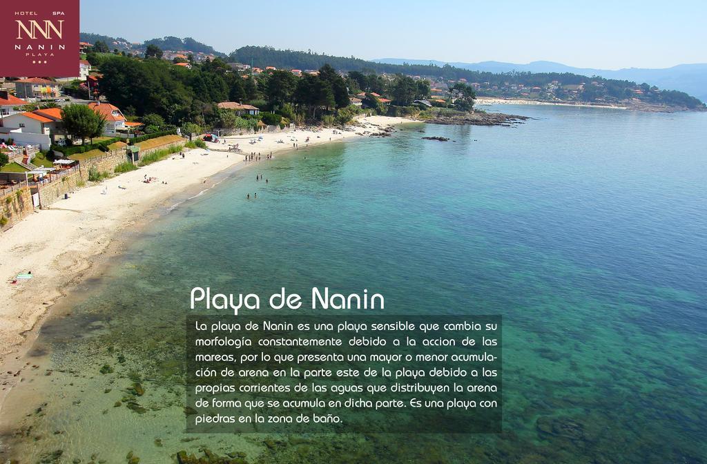Hotel Spa Nanin Playa Sanxenxo Kültér fotó