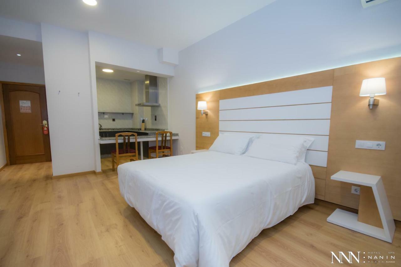 Hotel Spa Nanin Playa Sanxenxo Kültér fotó
