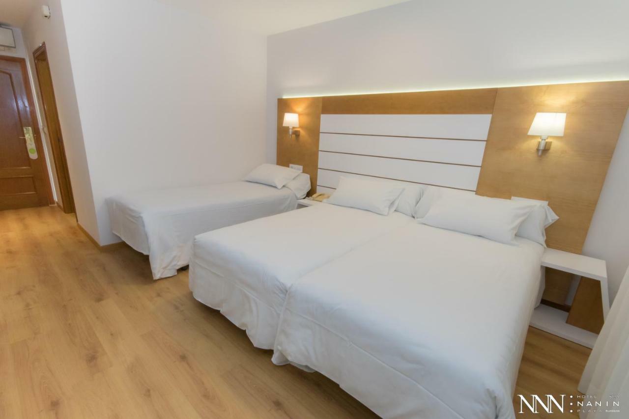 Hotel Spa Nanin Playa Sanxenxo Kültér fotó